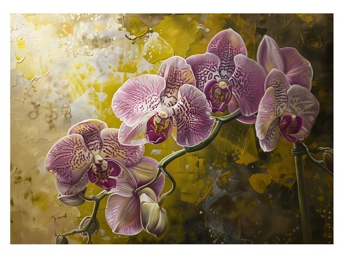 Orchideen blumen abstrakt - blumen,